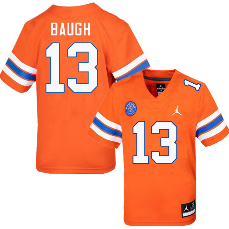 Jadan Baugh Florida Jersey,Florida Gators #13 Jadan Baugh Jersey Youth Uniforms-Throwback Orange